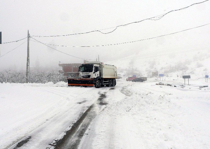 Trabzon’da Kar Mücadelesi Çalışmaları