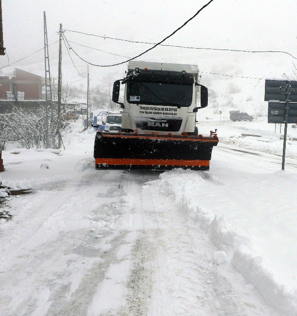 Trabzon’da Kar Mücadelesi Çalışmaları