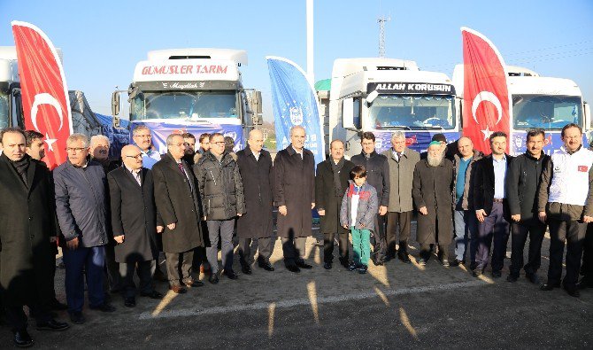 Bursa’dan Halep’e 20 Tır Daha Yardım Gönderildi