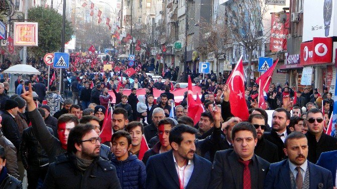 Tekirdağ’da Teröre Karşı Dev Yürüyüş