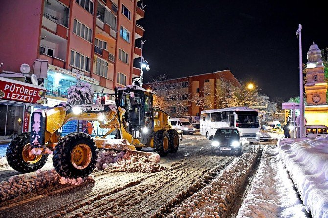 Malatya’da Kapalı Yol Kalmadı