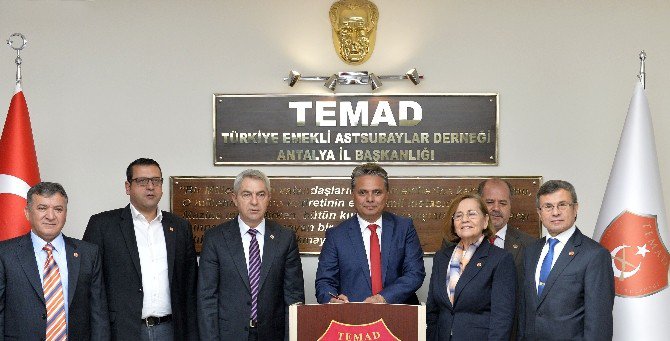 Muratpaşa Belediye Başkanı Uysal’da Temad’a Ziyaret