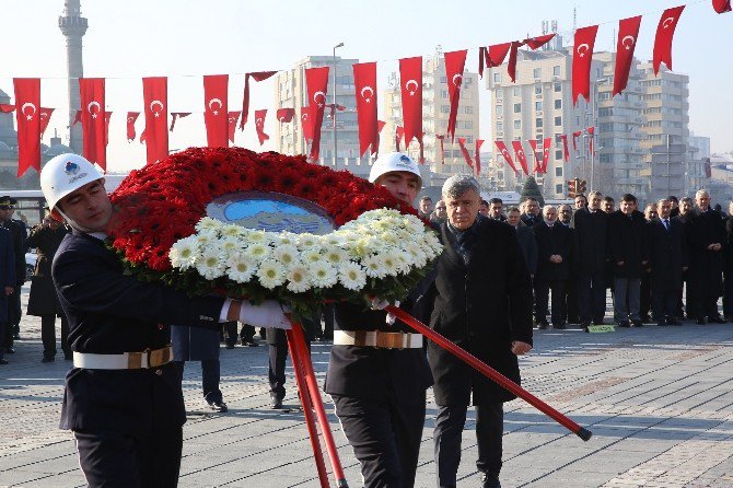 Atatürk’ün Kayseri’ye Gelişinin 97’nci Yıl Dönümü Kutlandı