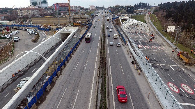 Açılışına Bir Gün Kala Avrasya Tüneli Havadan Görüntülendi