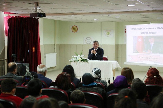 Başkan Akdoğan’dan Öğrencilere Nasihat