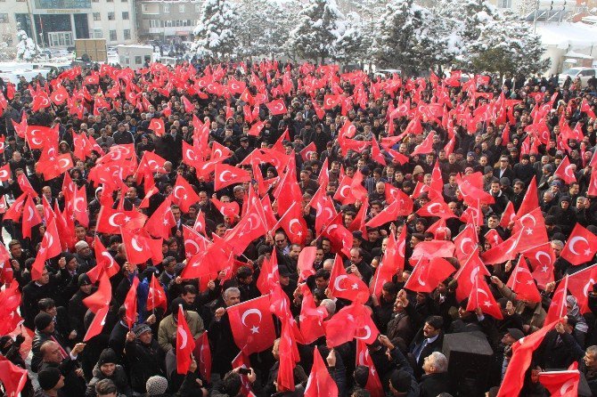 Hakkari’de ‘Teröre Lanet’ Mitingi