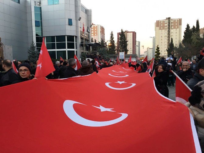 Beylikdüzü’nde Teröre Karşı Sessiz Yürüyüş