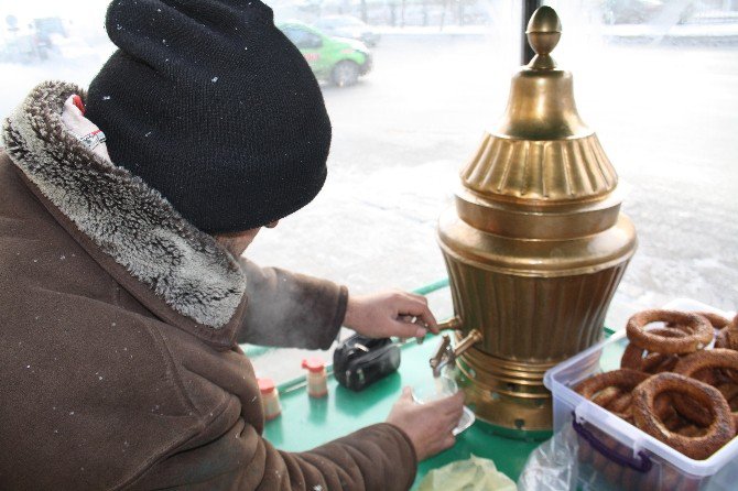 Soğuk Hava Yozgat’ta Salep Satışlarını Artırdı