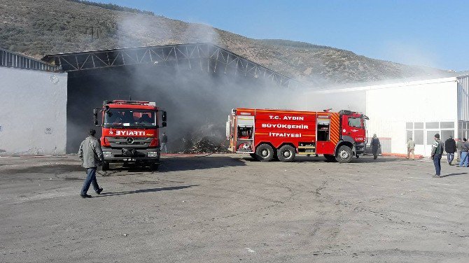 Söke’de Çıkan Yangında Pamuklar Kül Oldu