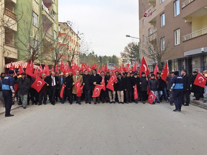 Sungurlu’da Teröre Lanet Mitingi