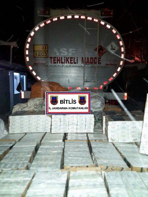 Yakıt Tankerinden Kaçak Sigara Çıktı