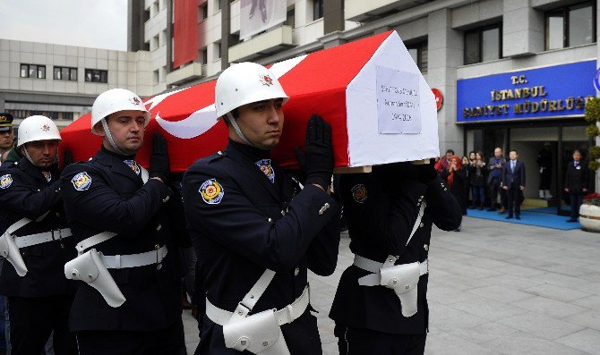 Şehit Polis Numan Şeref Datlı İçin Emniyet Müdürlüğü’nde Tören Düzenlendi