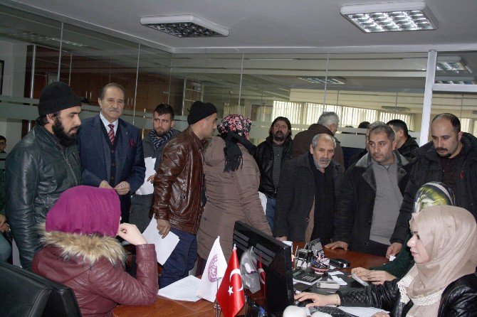 Esnaf Teşkilatında 50 Bin Liralık Kredi Yoğunluğu