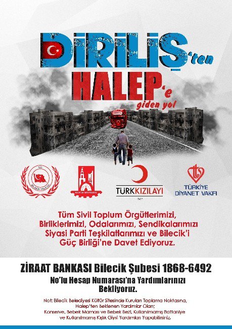 Bilecik’te ’’Diriliş’ten Halep’e Giden Yol Platformu" Kuruldu