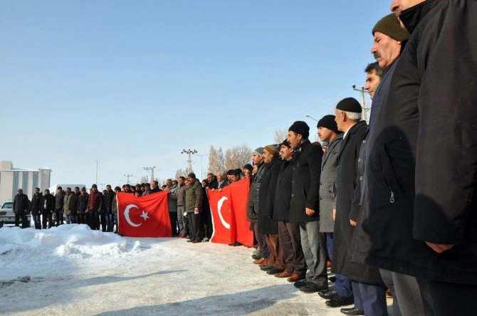 Ağrı’da ’Teröre Lanet’ Yürüyüşü