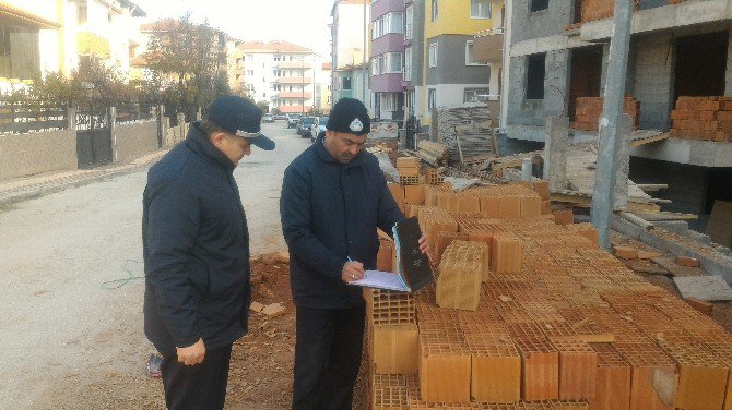 Zabıta Müdürlüğünden İnşaat Denetimi