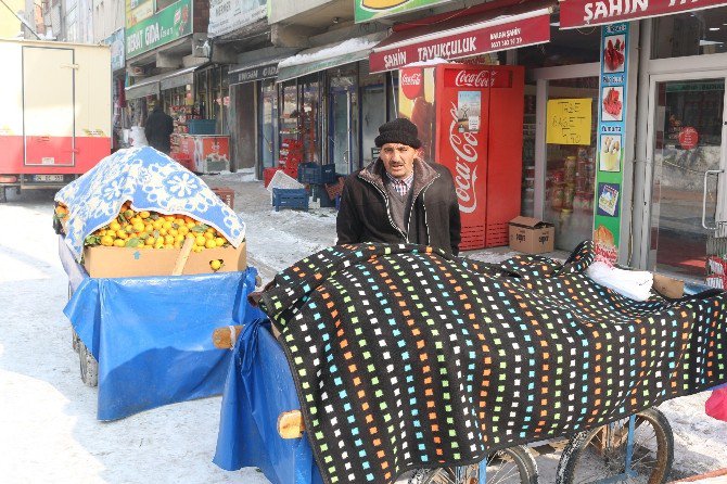 Ağrı’da Termometreler Eksi 34 Dereceyi Gördü