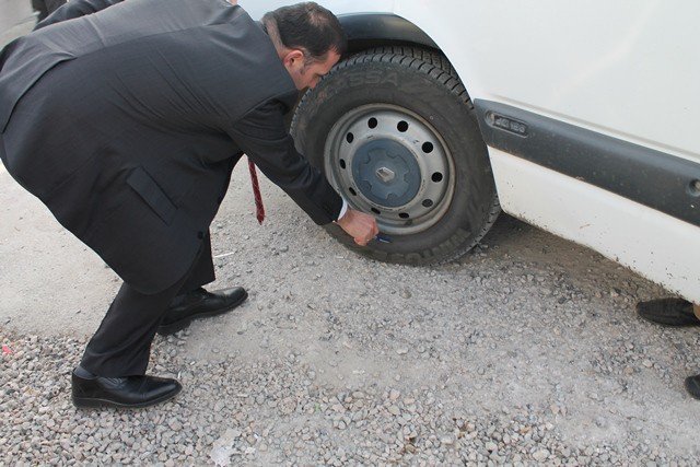 Sungurlu’da Servis Araçları Denetlendi