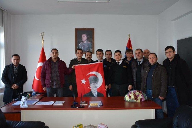 Özel Güvenlik Görevlilerinden Emniyet Ve Jandarmaya Taziye Ziyareti