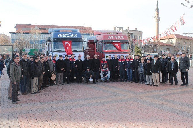 Halep’e Yardımlar Devam Ediyor