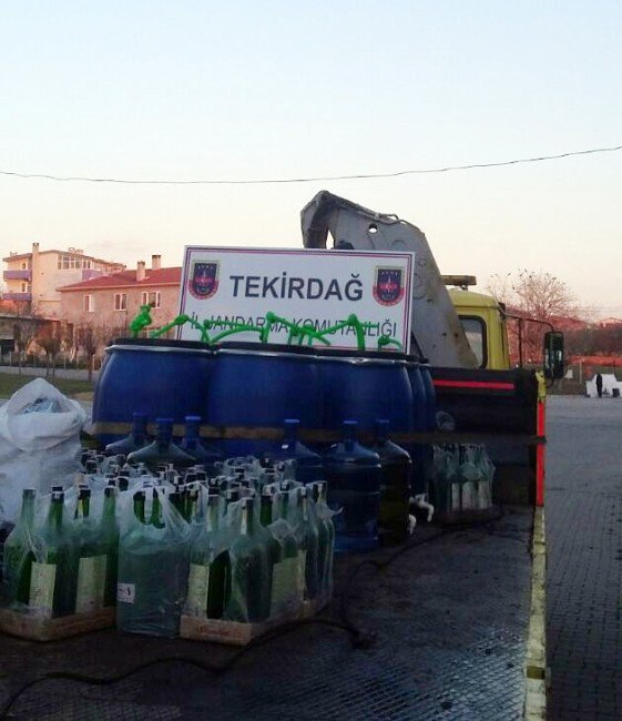 Yılbaşı Öncesi Sahte İçki İmalathanesine Baskın