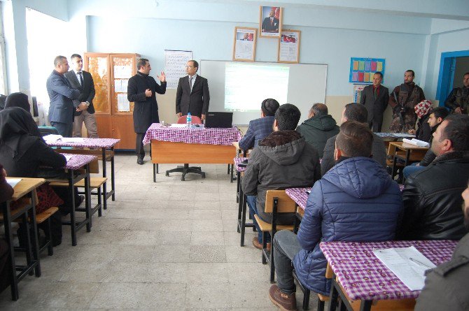 Kaymakam Alibeyoğlu’dan Kursiyerlere Ziyaret