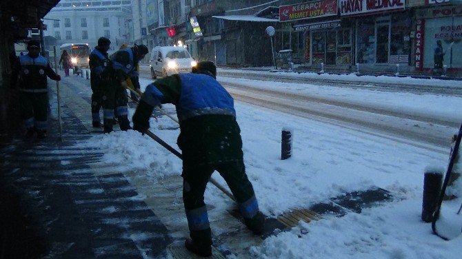 Kilis’te Okullara Kar Tatili