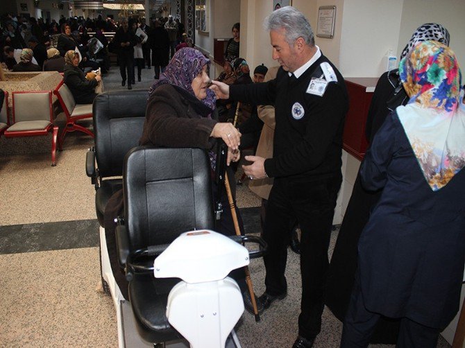 Kırıkkale’de Engelli Ve Yaşlı Hastalara Büyük Kolaylık