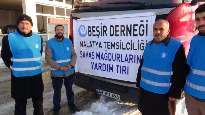 Suriye’deki Savaş Mağdurlarına Yardım