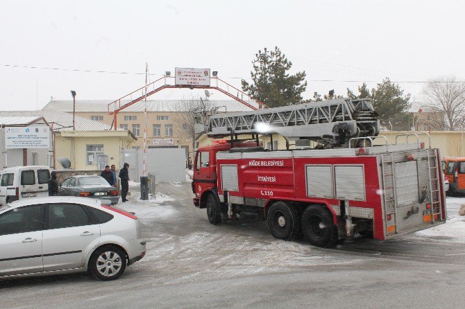 Niğde’de Cezaevinde Tatbikat Yapıldı