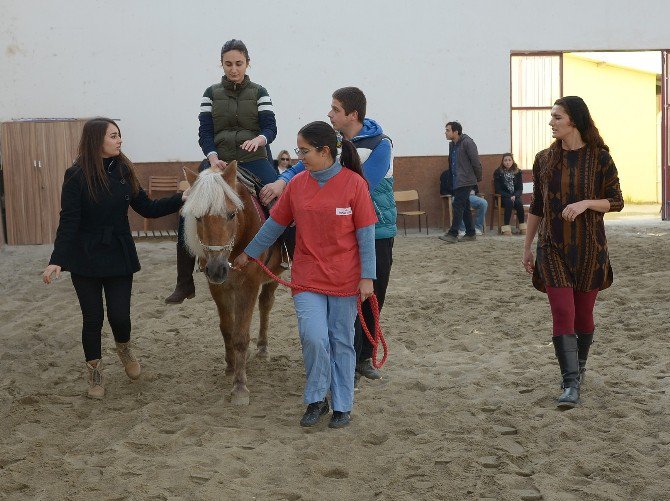 Selçuk’ta Atlı Terapi Binicilik Antrenörleri Yetiştiriliyor