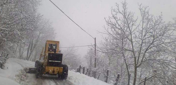 Zonguldak’ta 38 Köye Ulaşım Sağlanamıyor