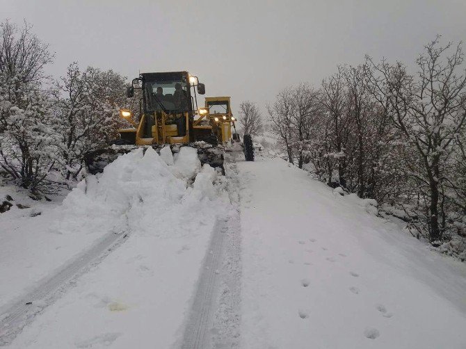 Adıyaman’da 88 Köy Ve 120 Mezra Yolu Ulaşıma Kapandı