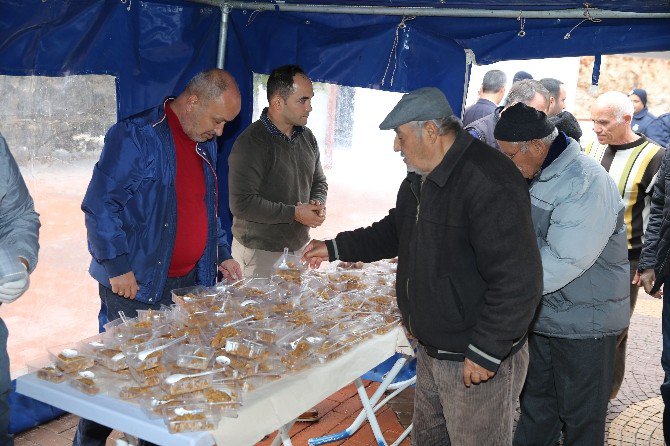 Finike’de Şehitler İçin Mevlit Okutuldu