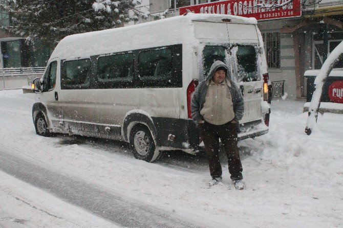 Konya’da Yoğun Kar Yağışı