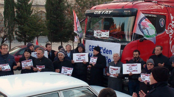 Gediz’den Halep’e Gıda Ve Giyim Yardımı