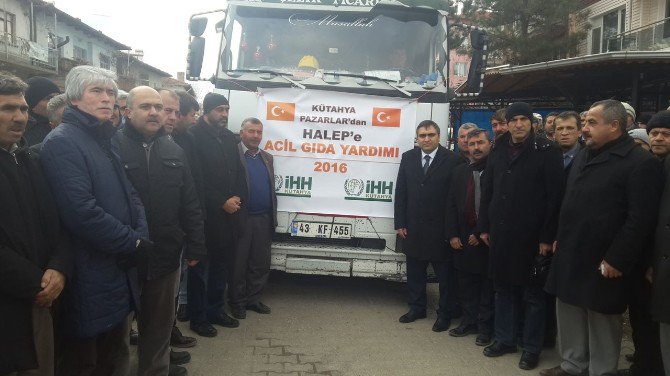 Pazarlar’dan Halep’e Yardım