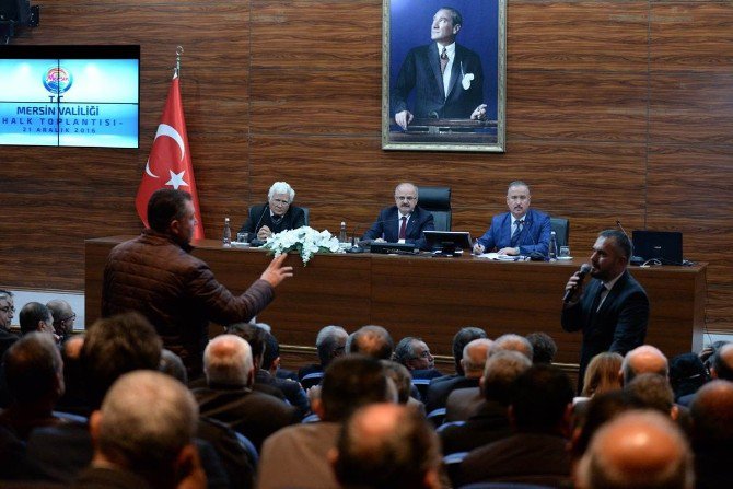 Mersin’in İlçelerinde Halk Günleri Düzenlenecek