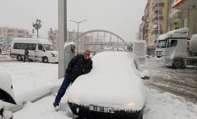 Mut’ta Eğitime Kar Engeli