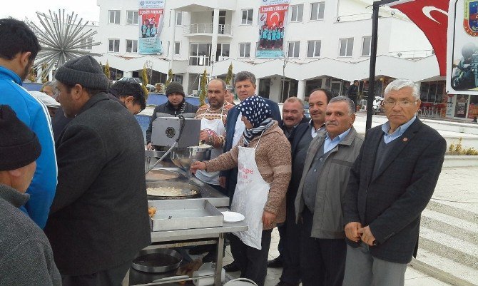 Selendi’de Şehitler İçin Lokma Hayrı