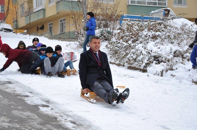 Başkan Çocuklarla Karın Tadını Çıkardı