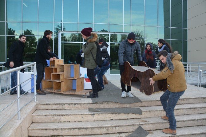 Süleymanpaşa Kent Konseyi Ve Nkü Öğrencilerinden Sokak Kedilerine ‘Ev’