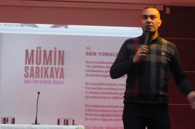 Çözüm Koleji Sanatçı Mümin Sarıkaya’yı Konut Etti