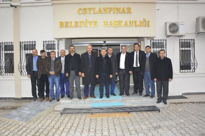 Mardin’den Ceylanpınar Belediyesine Ziyaret