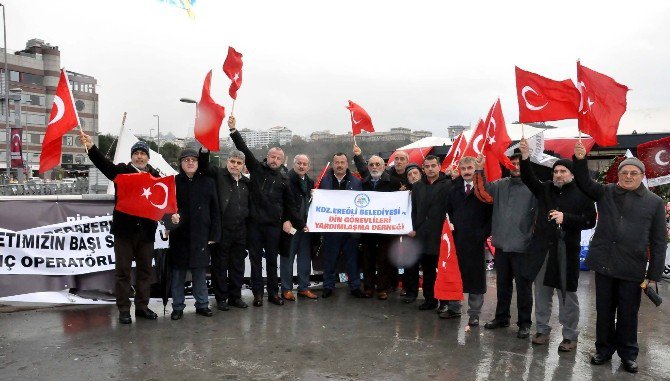 Kdz. Ereğlili Din Görevlileri Şehitler Tepesi’nde Dua Etti