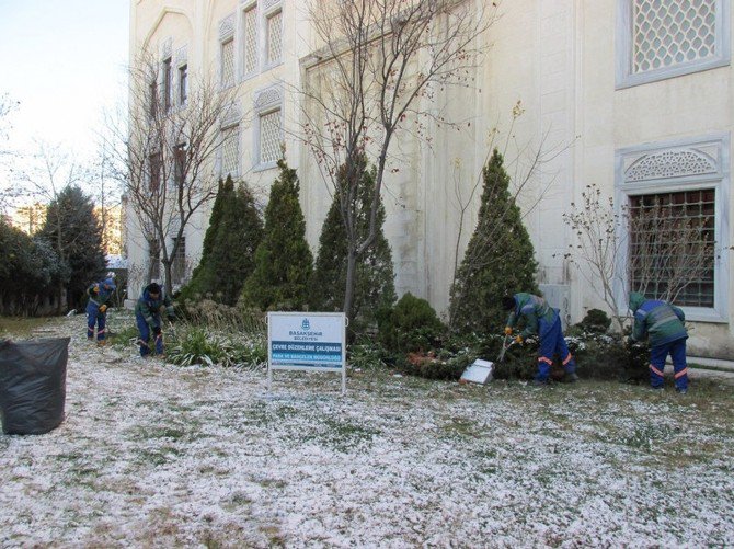 Başakşehir’de Kış Dönemi Bakım Çalışmaları