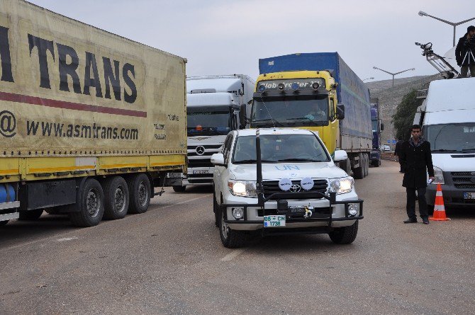 Bm’den Suriye’ye 24 Tırlık Gıda Ve Kömür Yardımı