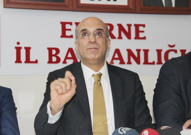 Chp Genel Başkan Yardımcısı Bingöl: 