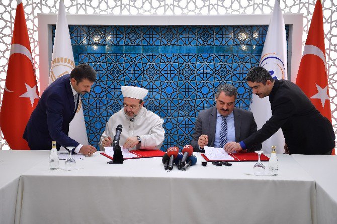 Diyanet İşleri Başkanlığı İle Afad Arasında İşbirliği Protokolü İmzalandı