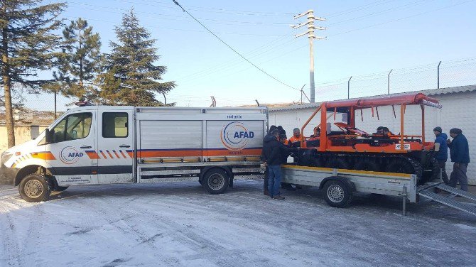 Eskişehir Afad’a Yeni Kurtarma Aracı